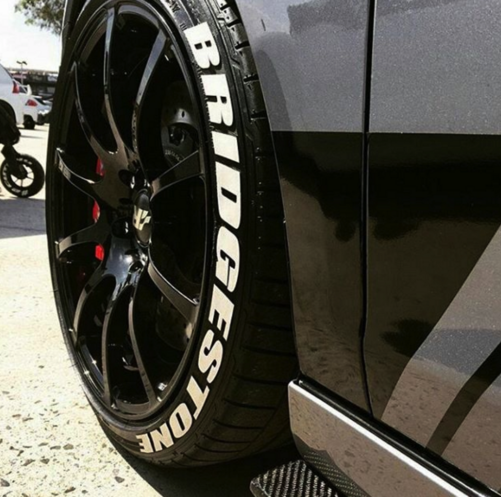 Racing Font - BRIDGESTONE